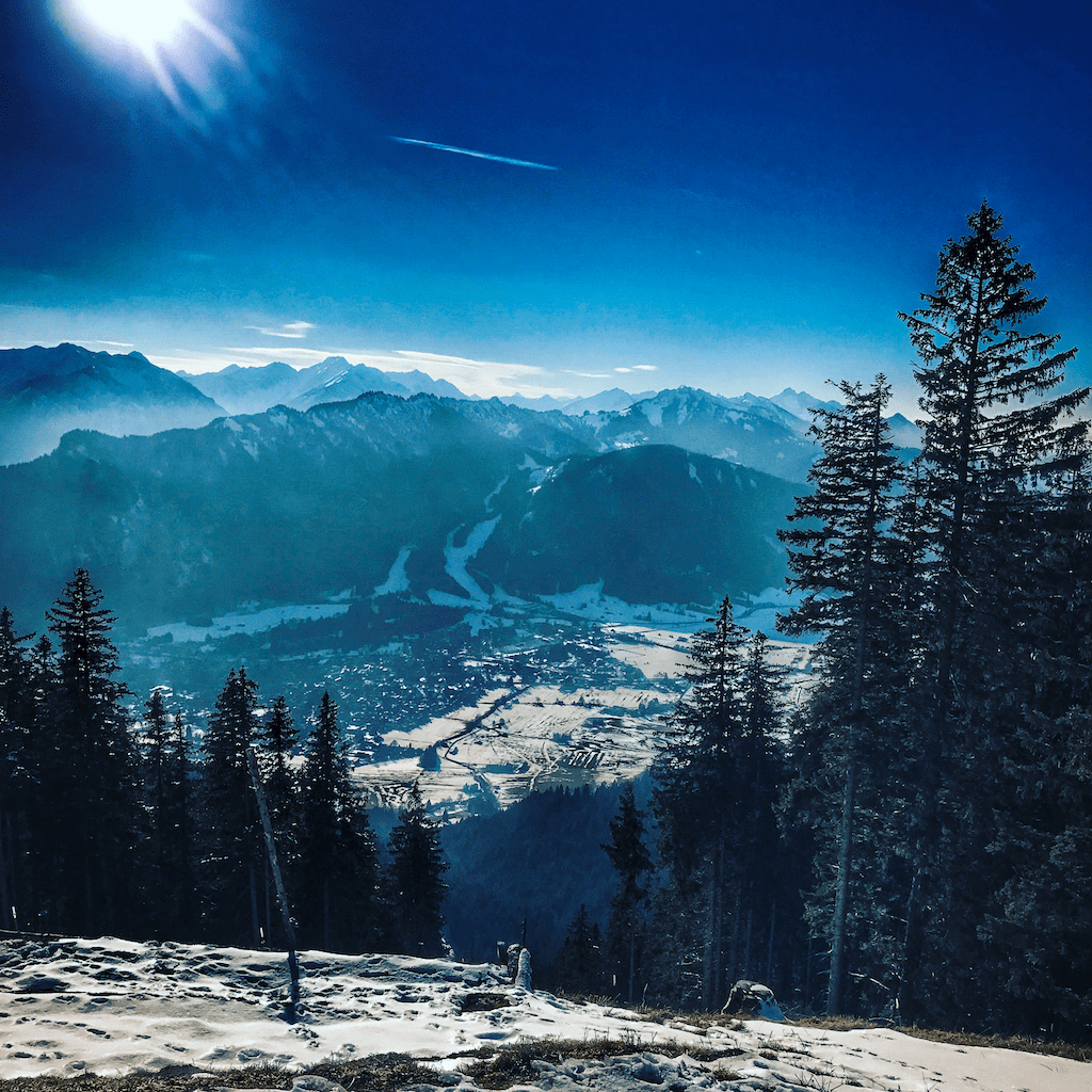 Aufacker Oberammergau Winter